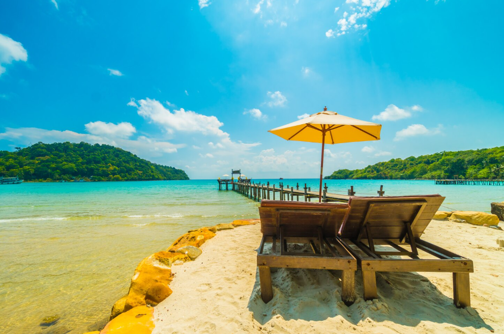 Exotic Travel Destination Beach